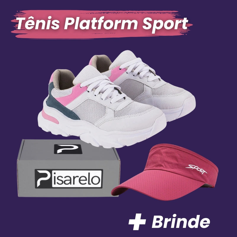 Tênis Platform Sport Feminino + Brinde Exclusivo